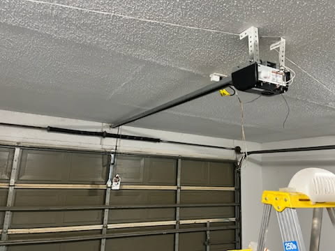 Garage door panel replacement